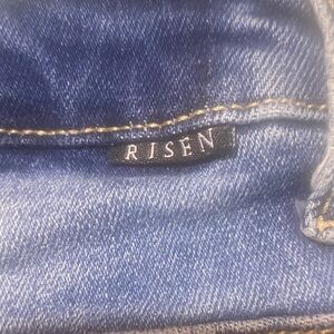 Women's High Rise Blue Jeans